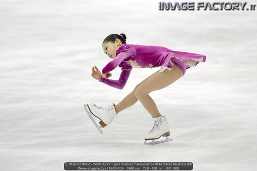 2013-03-02 Milano - World Junior Figure Skating Championships 8544 Satoko Miyahara JPN